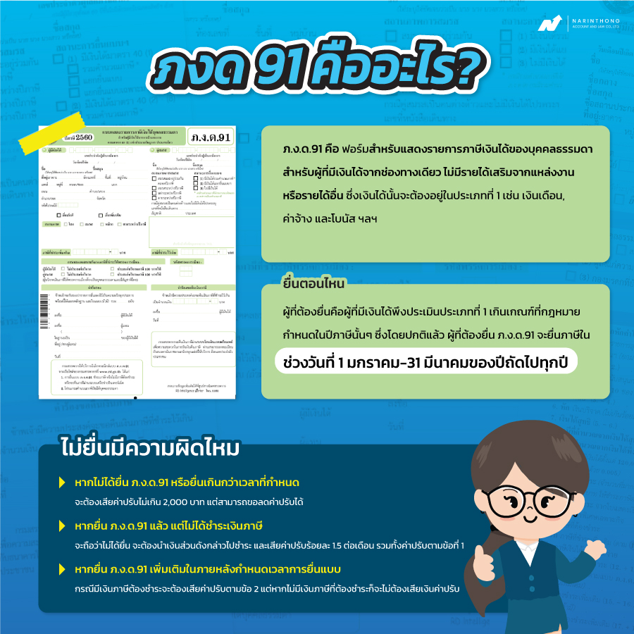 ภ งด 90 91 94 คือ